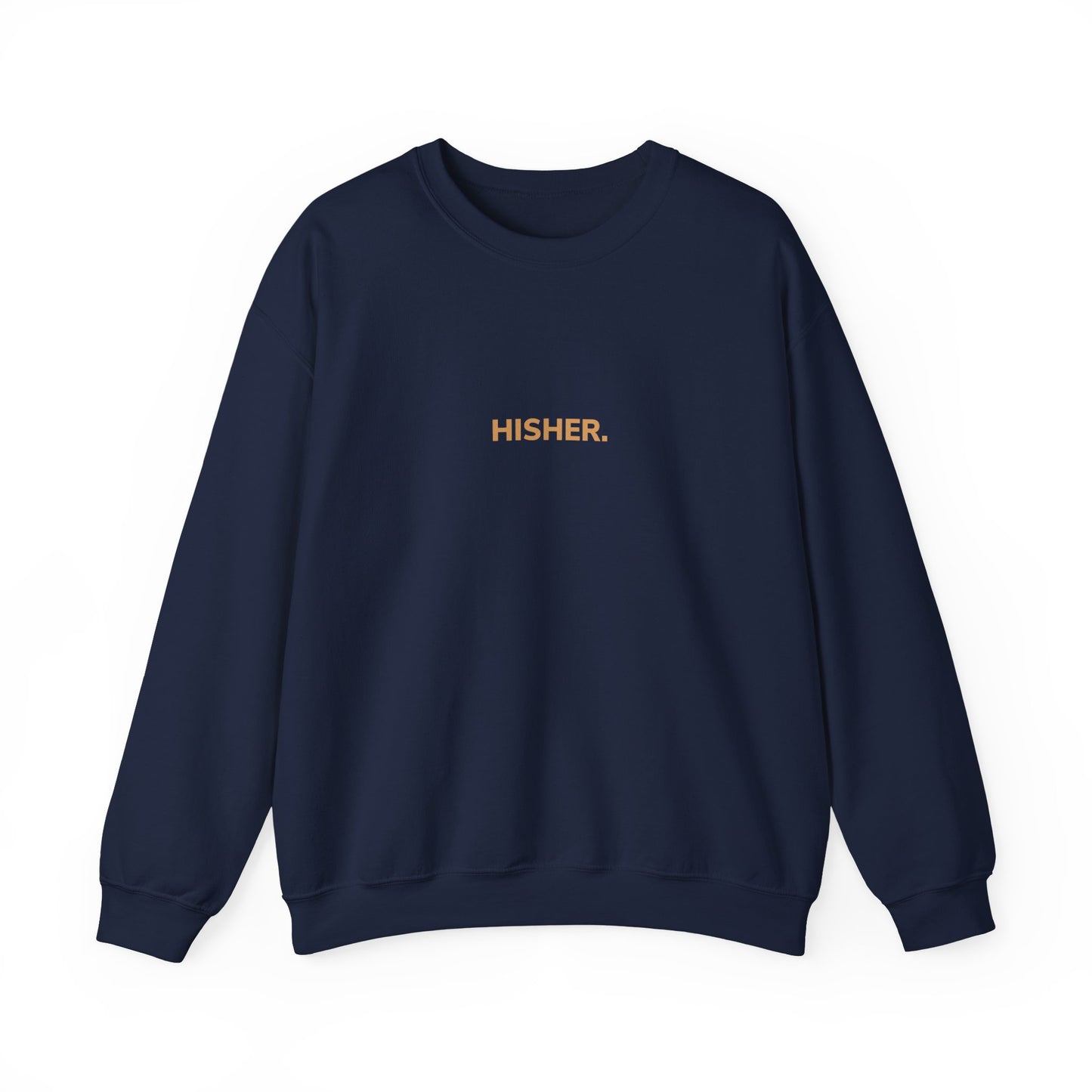 HISHER. Original NAVY Unisex Heavy Blend™ Crewneck Sweatshirt