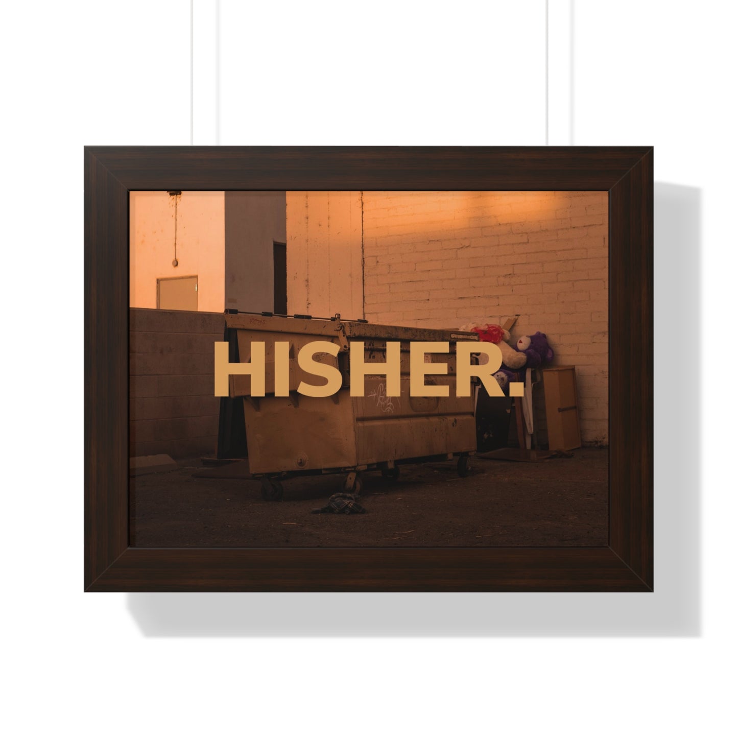 HISHER. Threshold of Perception Poster