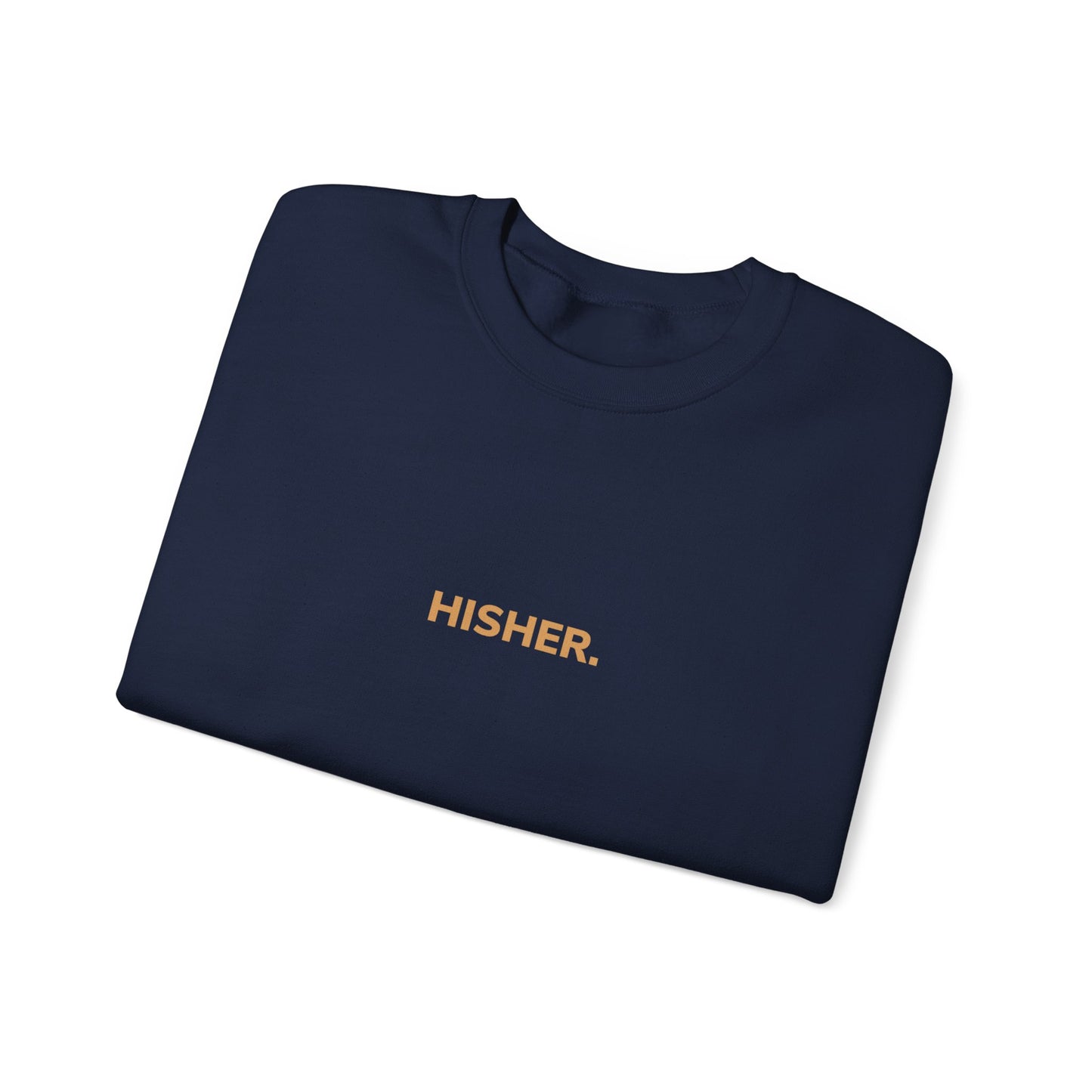 HISHER. Original NAVY Unisex Heavy Blend™ Crewneck Sweatshirt