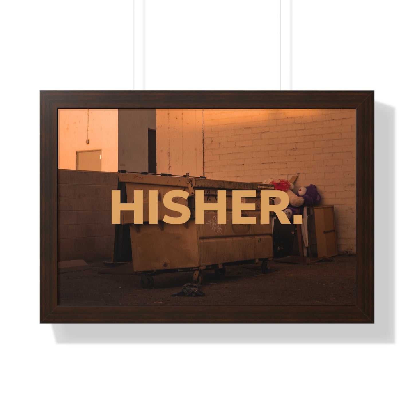 HISHER. Threshold of Perception Poster