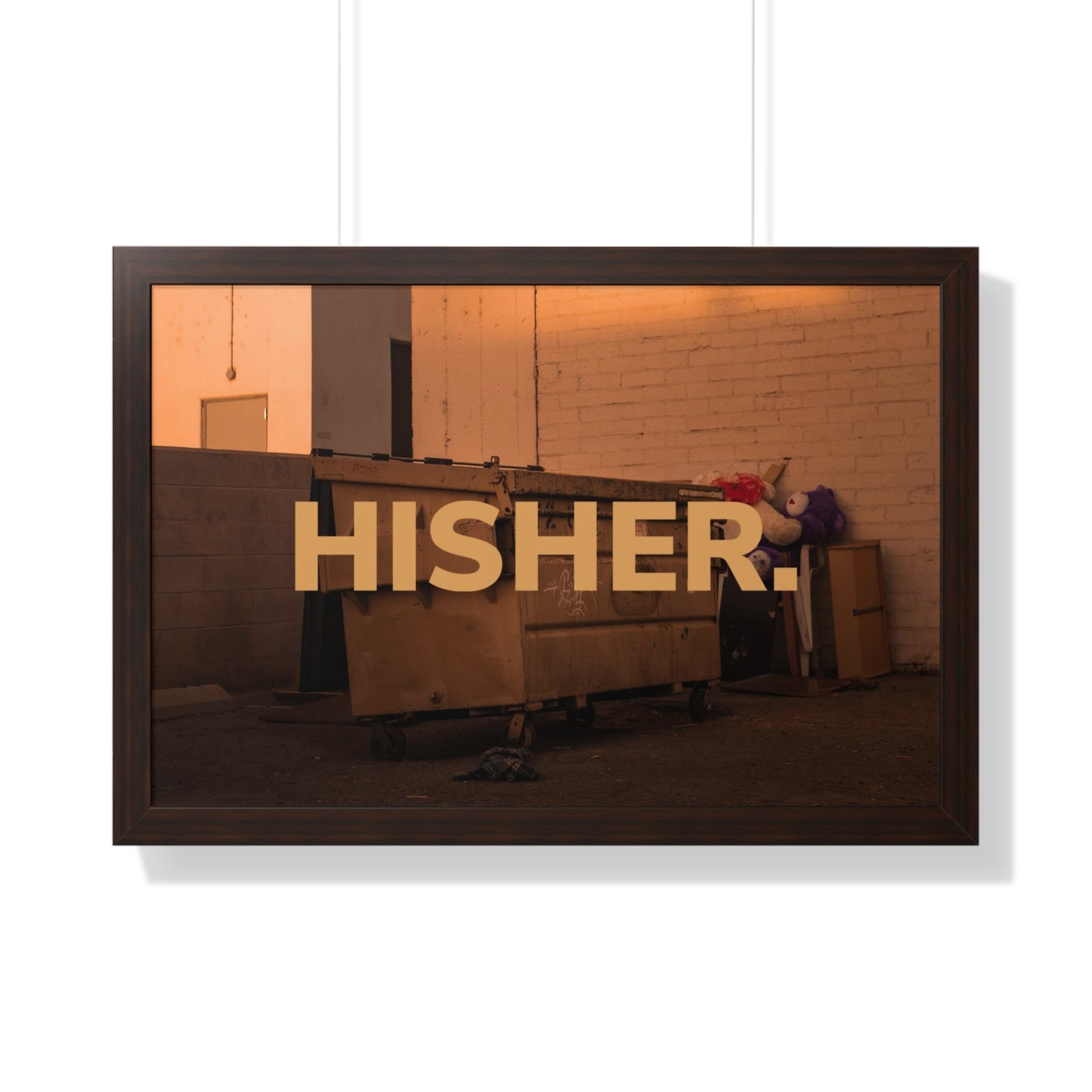 HISHER. Threshold of Perception Poster